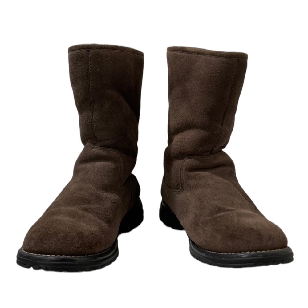 UGG Langley, Suede, fully lined sheepskin boots Size 7 GUC - Picture 4 of 11